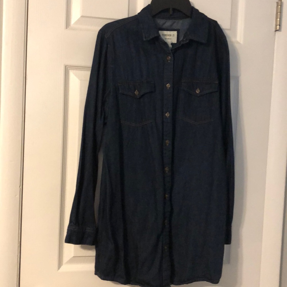 Forever 21 denim dress
